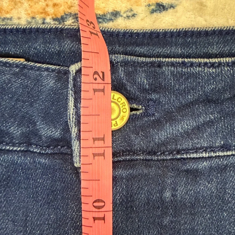 Pilcro Jeans‎ 34 Tall Bootcut Denim Dark Wash Made in Turkey